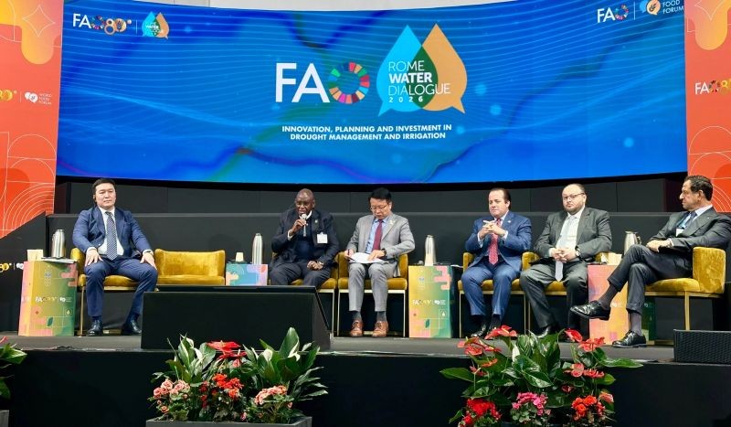 Uganda Highlights Green Growth Agenda at Rome Water Dialogue.
